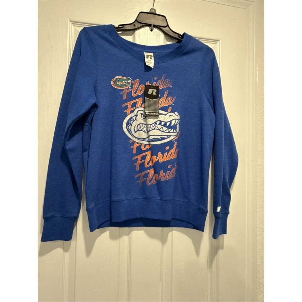 Russell Women's Blue Florida Gators Sweatshirt L‎ - Picture 13 of 14